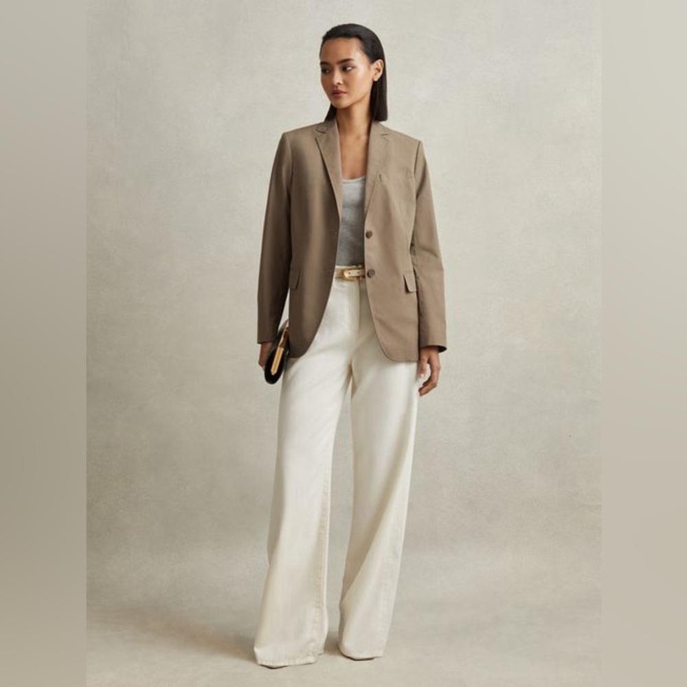 Reiss HOPE
SINGLE BREASTED COTTON BLAZER NWOT